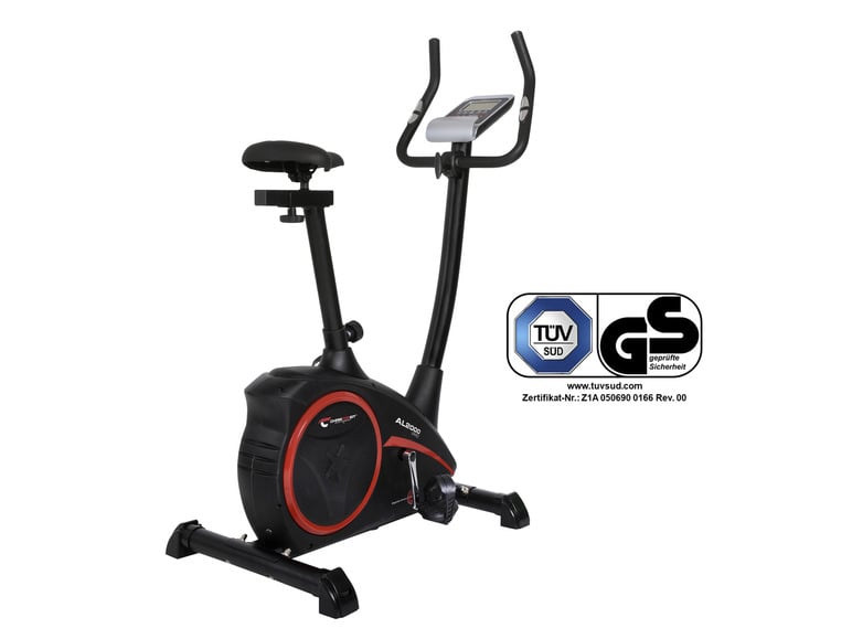 Christopeit Sport Ergometer AL 2000 Pro (Empfänger für drahtlosen Pulsmessgurt im Computer enthalten)