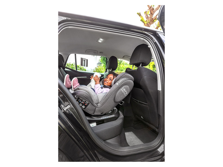 Osann Autokindersitz »Swift360 S«, 360-Grad-Drehfunktion, grau