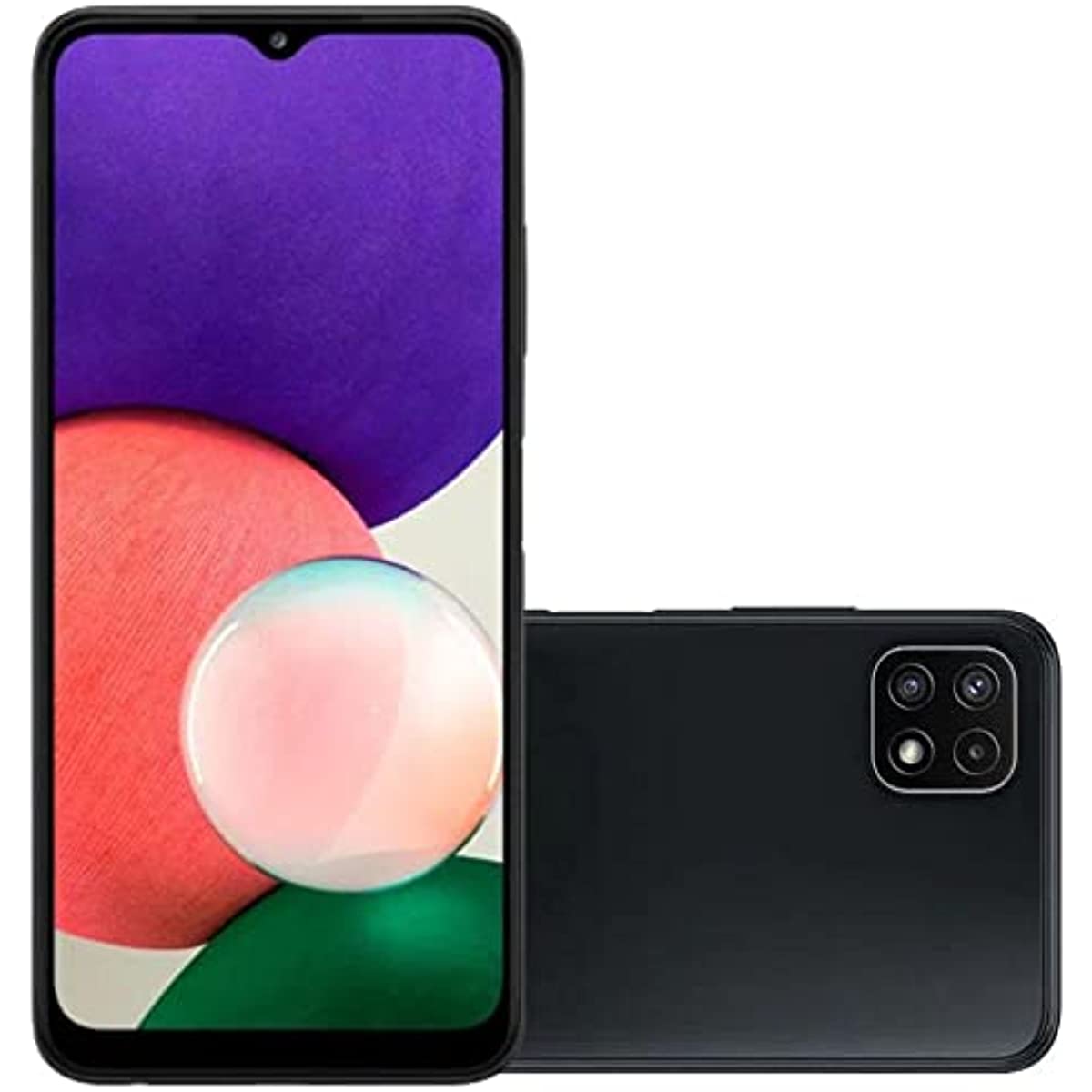 Smartphone Samsung Galaxy A22 128 GB - Cinza, 5G, Câmera Quadrupla 48MP + Selfie 8MP, RAM 4GB, Tela 6.6