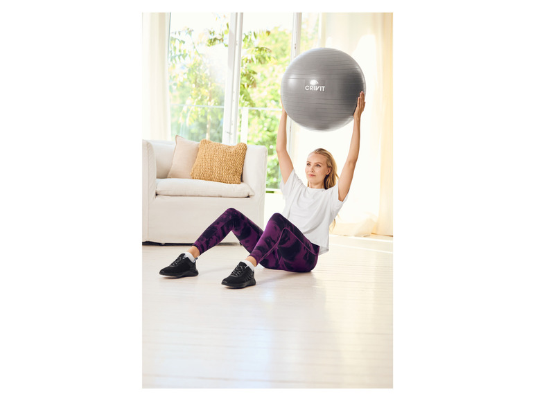 CRIVIT Damen Funktionsshirt, aus recyceltem Material