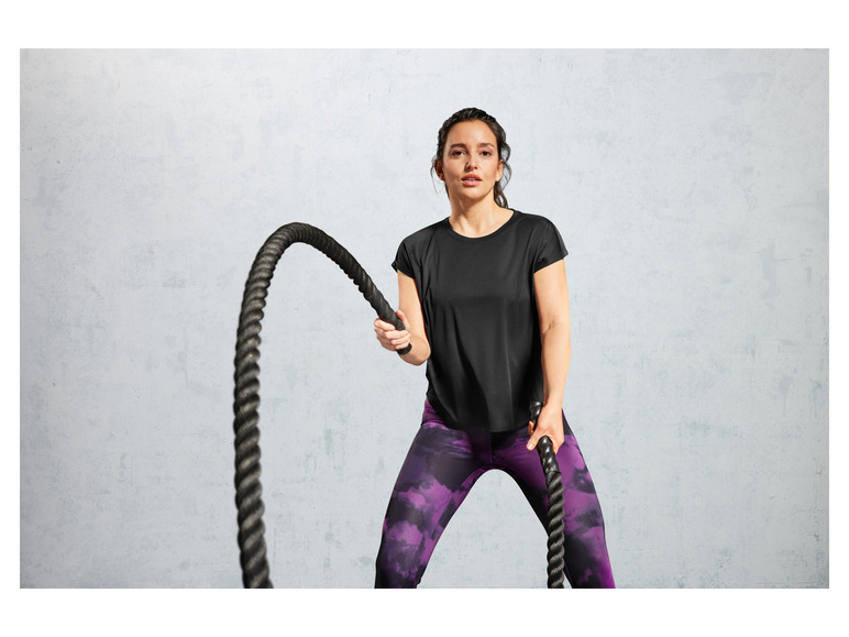 CRIVIT Damen Funktionsshirt, modisch weit geschnitten