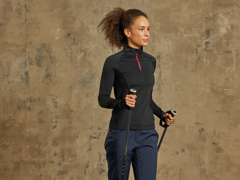 CRIVIT Damen Funktionsshirt mit Fleece-Innenseite