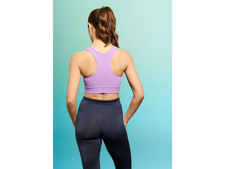 CRIVIT Damen Sportbustier, Medium-Level, mit dynamischer Kühltechnologie