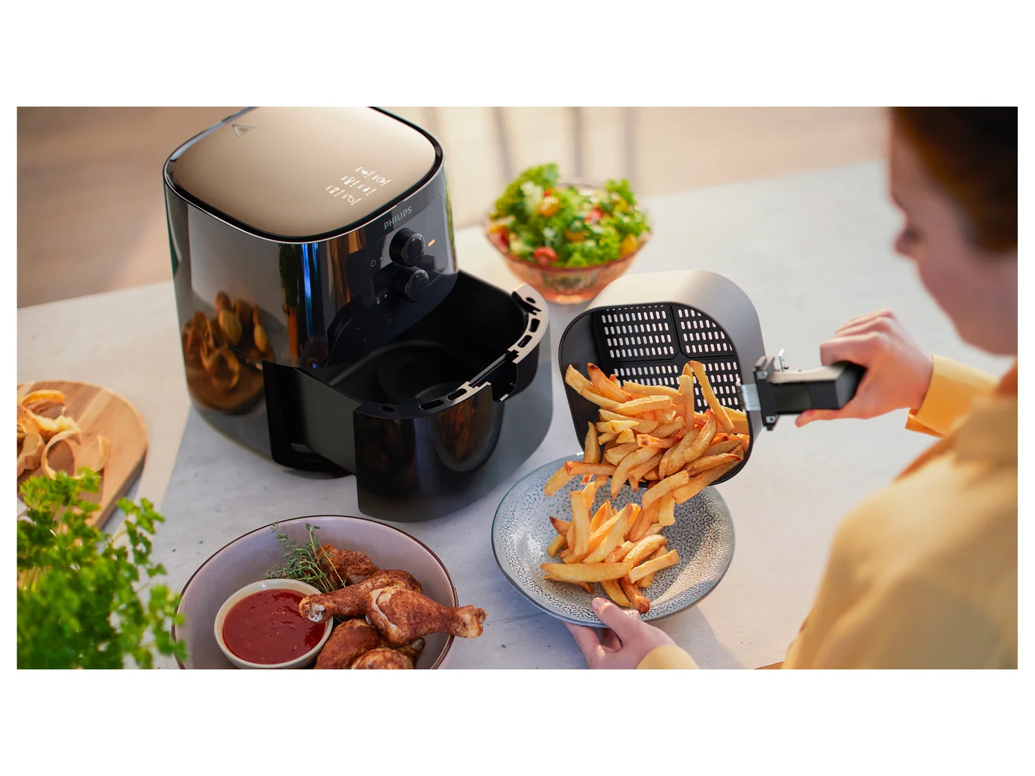 Essential Airfryer Compact »HD9200/90«, 1400 W