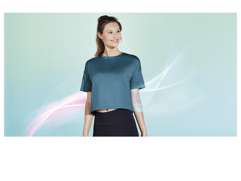 CRIVIT Damen Funktionsshirt, weit geschnitten