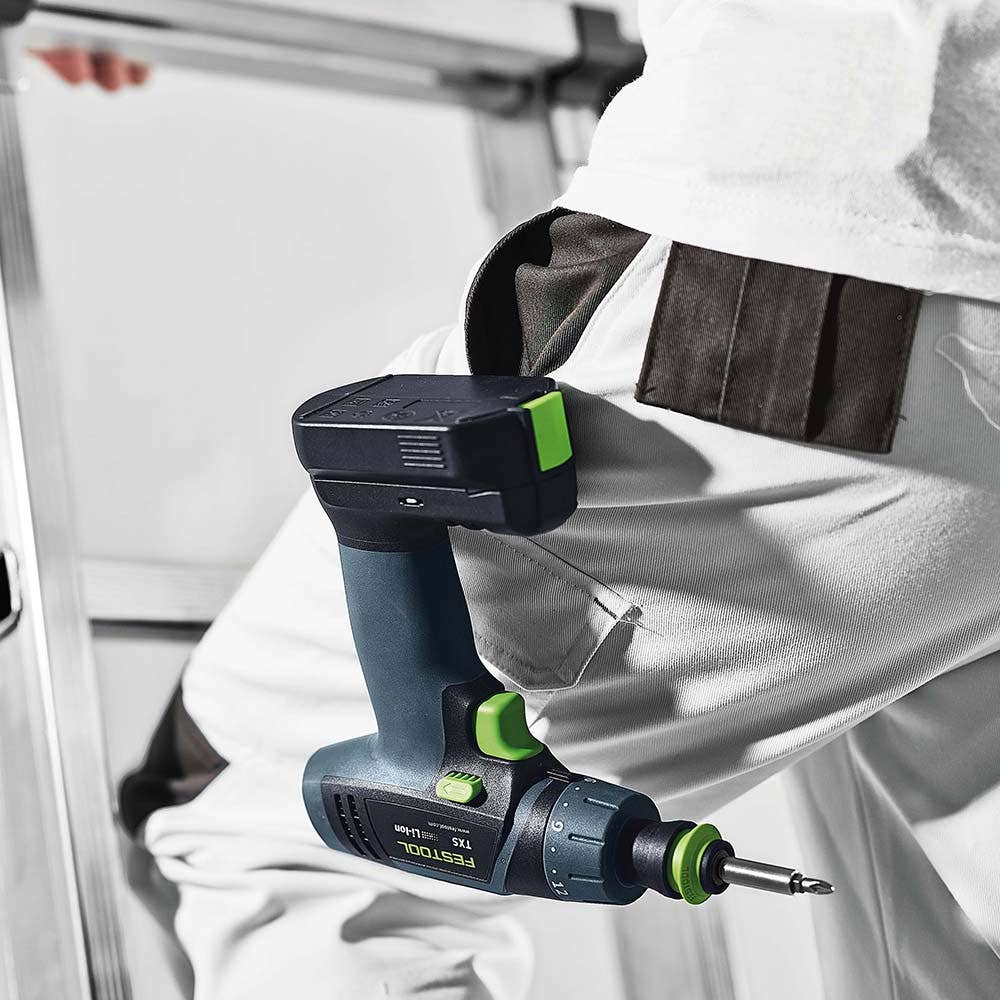 FESTOOL 10.8V 2 x 2.6Ah 10mm Drill Driver Kit 576104