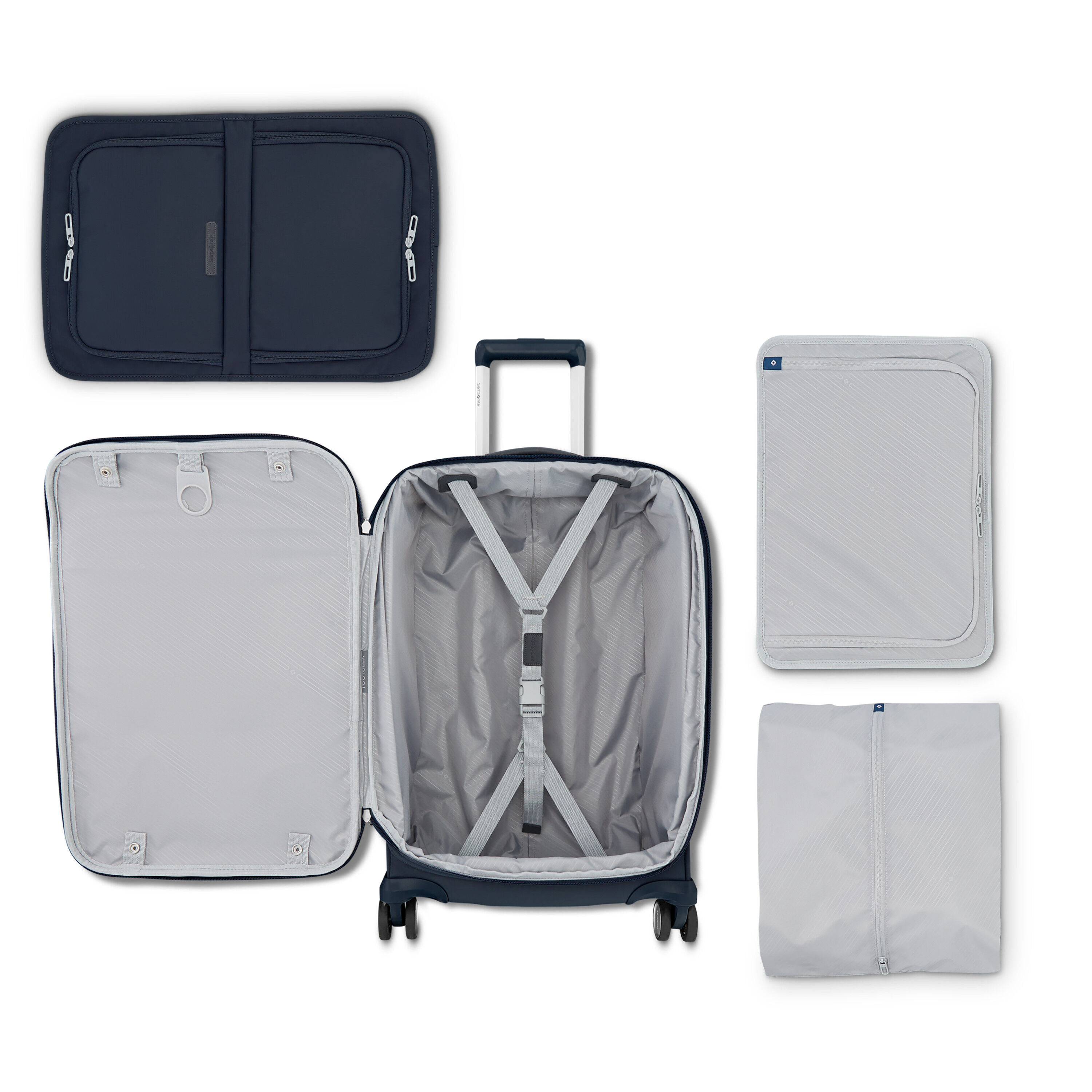 Samsonite ELEVATION™ PLUS SOFTSIDE 22 X 14 X 9 CARRY-ON SPINNER