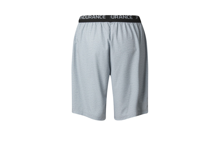 CRIVIT Herren Funktionsshorts, umlaufender Print am Bund