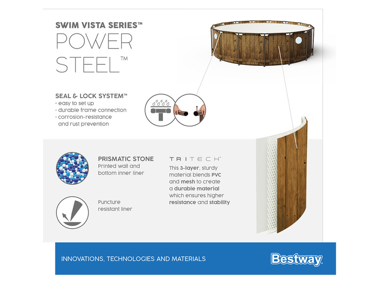 Bestway Bestway Power Steel Swim Vista 488x122