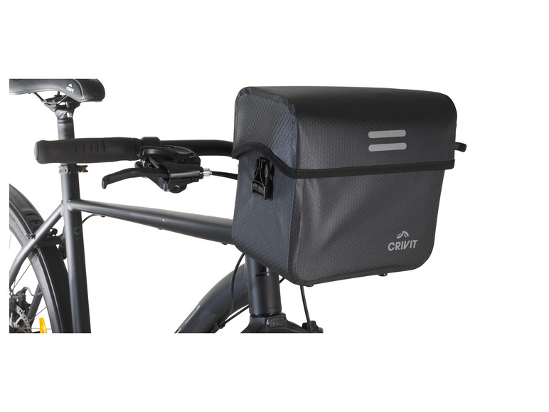 CRIVIT Fahrrad-Gepäckträgertasche \ Fahrrad-Lenkertasche, wasserabweisend