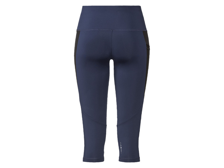 CRIVIT Damen Funktionscapri mit Handytasche