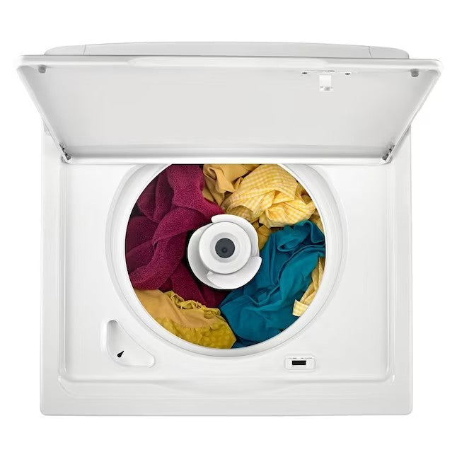 Whirlpool 3.5-cu ft High Efficiency Agitator Top-Load Washer (White)