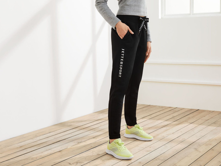 CRIVIT by Jette Sport Damen Sweathose mit Gummizugbund