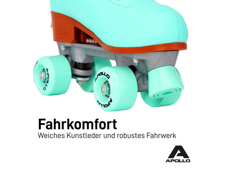 Apollo Apollo Rollschuhe »Disco Quads«, größenverstellbar, Größe 31 - 42, ab 6 Jahren