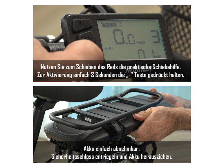 TELEFUNKEN E-Bike Cty Multitalent »RC657«, 28 Zoll