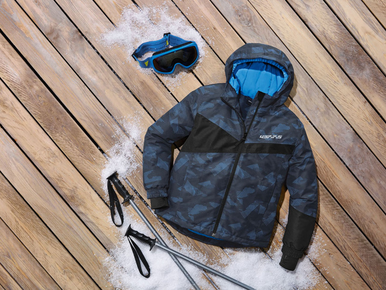 CRIVIT Jungen Skijacke, wärmende Wattierung