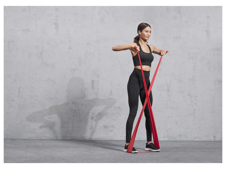 CRIVIT Fitnessbänder-Set, 4-teilig