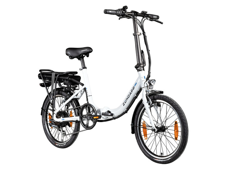 Zündapp Faltrad E-bike Klapprad Pedelec »Z110«, 20 Zoll, StVZO, Tiefeinsteiger