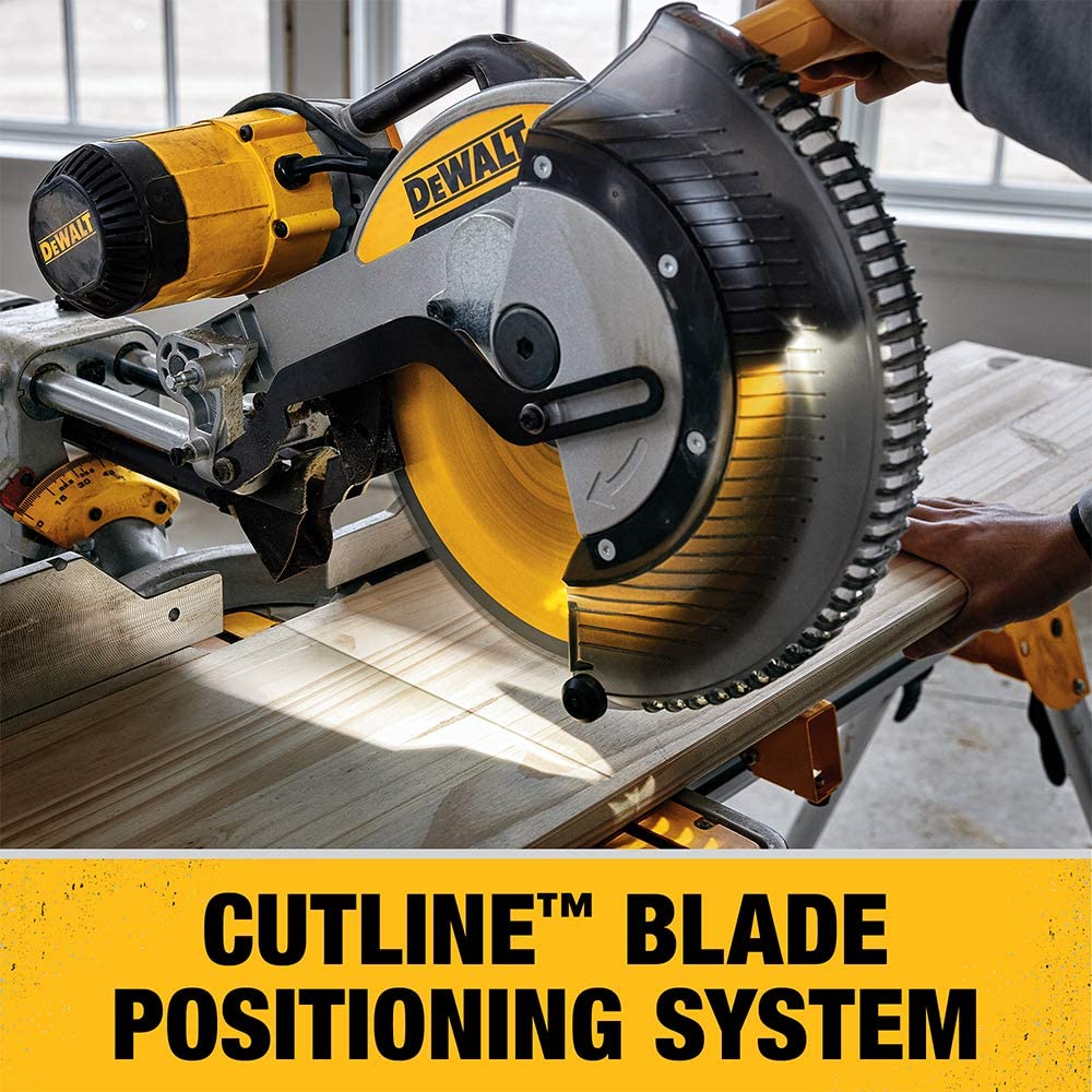 DEWALT DWS780 12-Inch Double Bevel Sliding Compound Miter Saw (DWS780) , Black