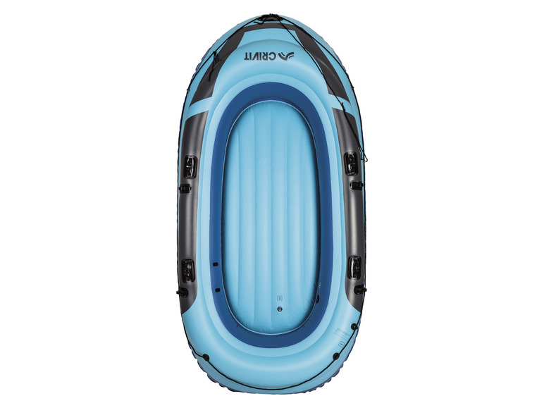 CRIVIT Schlauchboot, erhöhter Wand- und Bugbereich