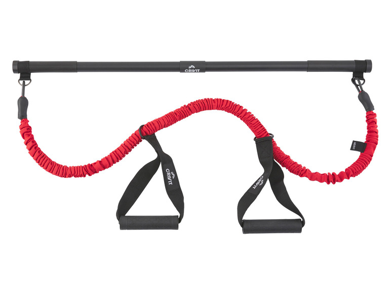 CRIVIT Fitness-Set mit Expandern, in drei Stärken