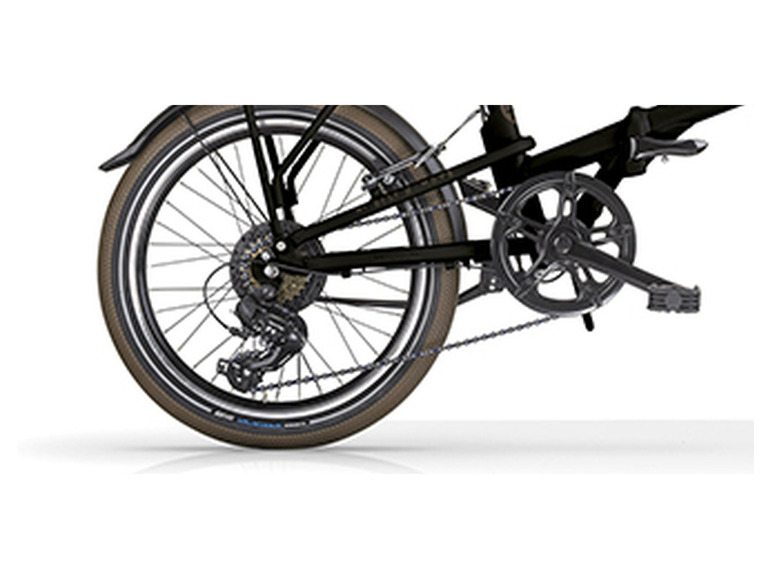 MBM E-Bike Klapprad »Metro«, 20 Zoll