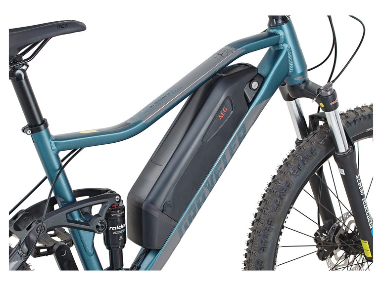 Prophete E-Bike Mountainbike »Alu-Full Suspension MTB 650B«, 27,5 Zoll