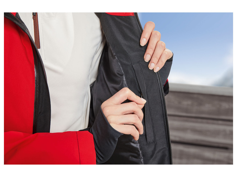 CRIVIT Damen Skijacke, wind- und wasserdicht