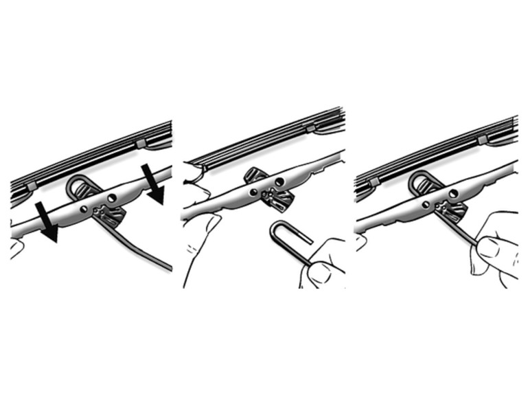 ULTIMATE SPEED® Spoilerwischer, 2 Stück, mit Universaladapter