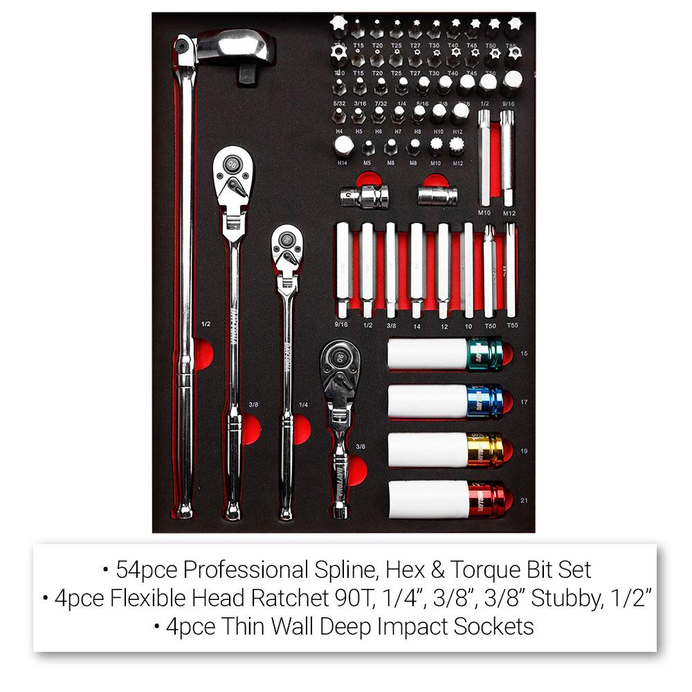 Daytona 655 Piece  Mechanical Tool Set with 43