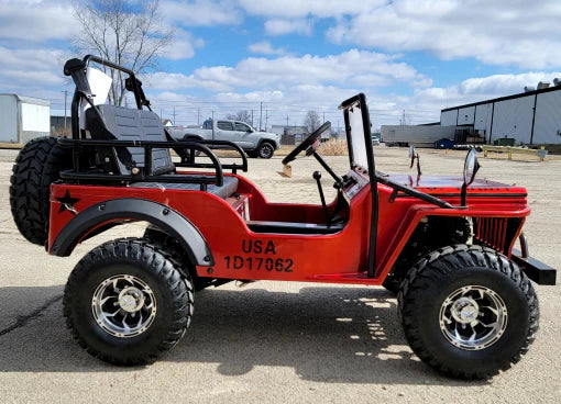 🔥Factory clearance sale-Mini Gas 125cc jeep Mini Truck ELITE Editionr