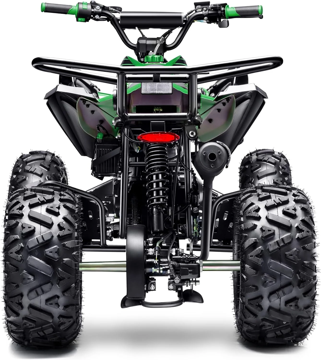 Automatic 125cc ATV with Reverse – Utility ATV Four Wheeler Gas Powered 4 Wheeler Quad with Headlights - Big 19