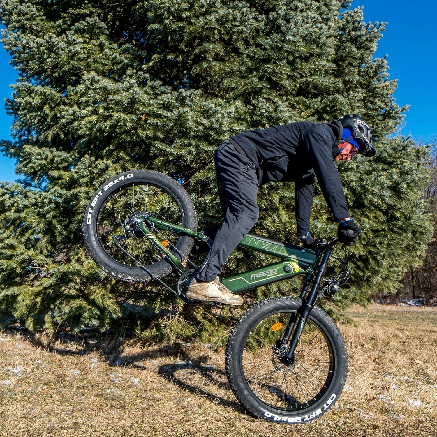 FREESKY 2025 Upgraded Dual Battery 48V 41AH Peak 2500W Motor 90-160 Miles Long Range Electric Bike for Adults 38MPH+ 26