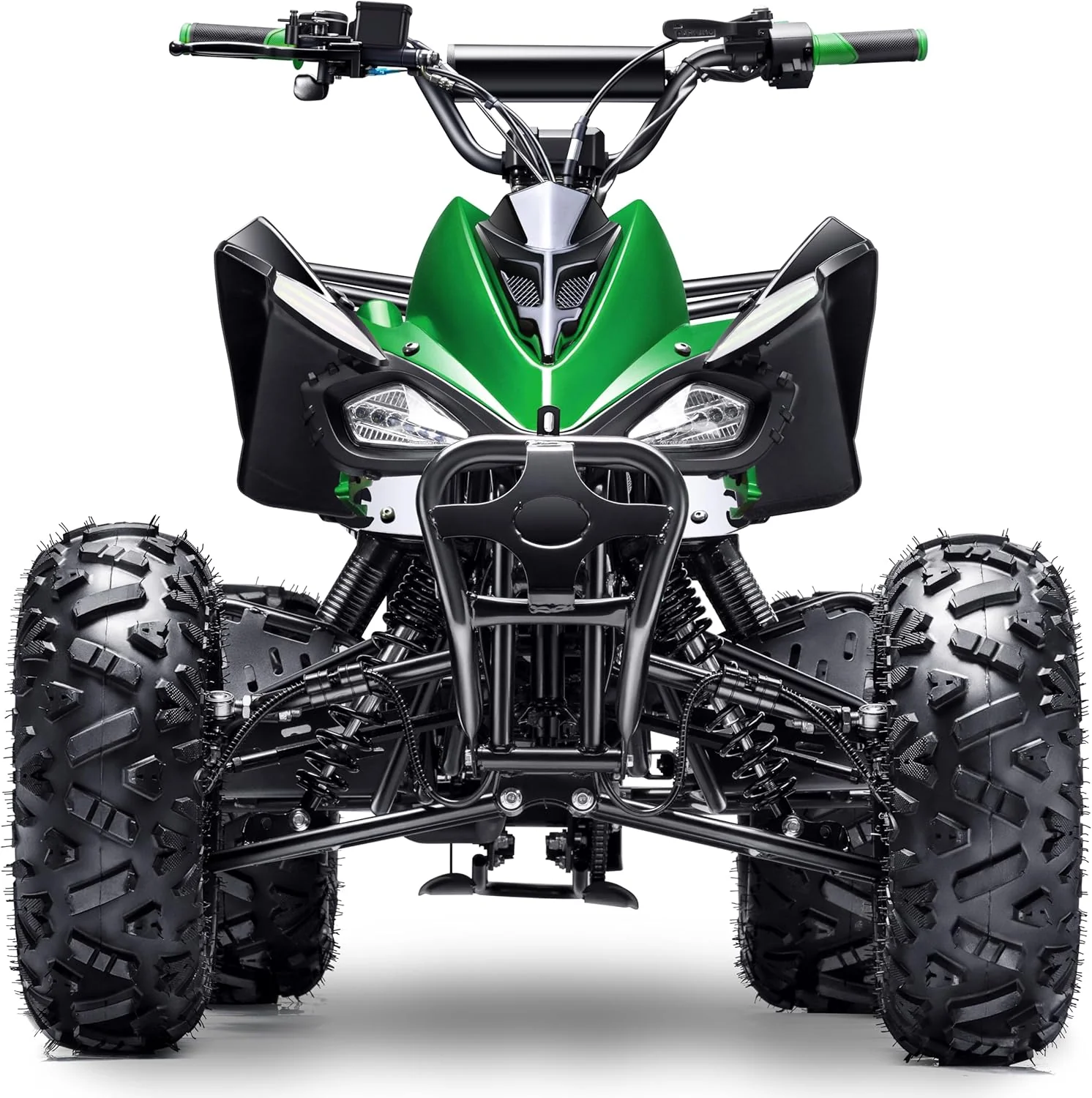 Automatic 125cc ATV with Reverse – Utility ATV Four Wheeler Gas Powered 4 Wheeler Quad with Headlights - Big 19