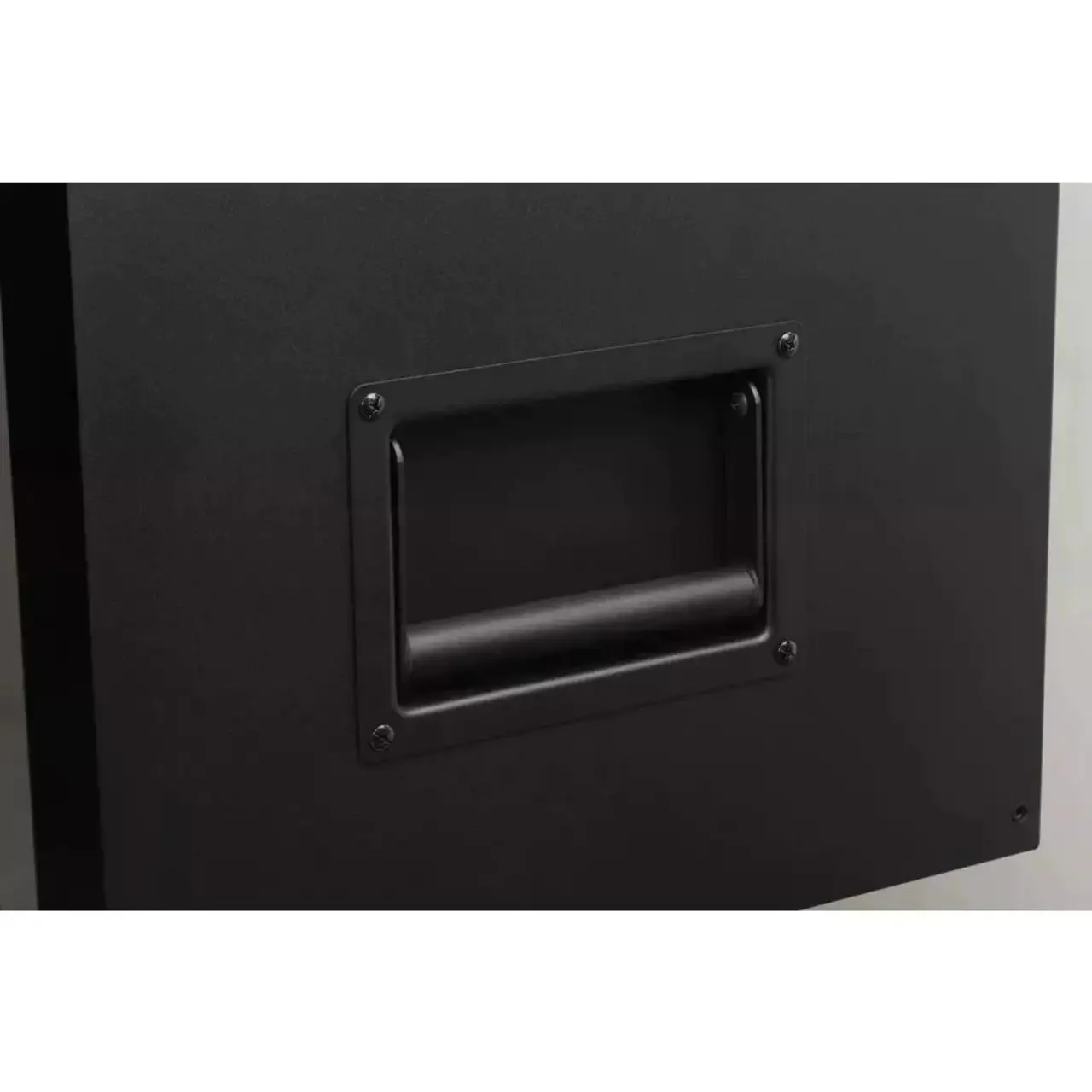 Industrial 41 inches. WX 21.5 inches. D matte black 4 drawer top tool box