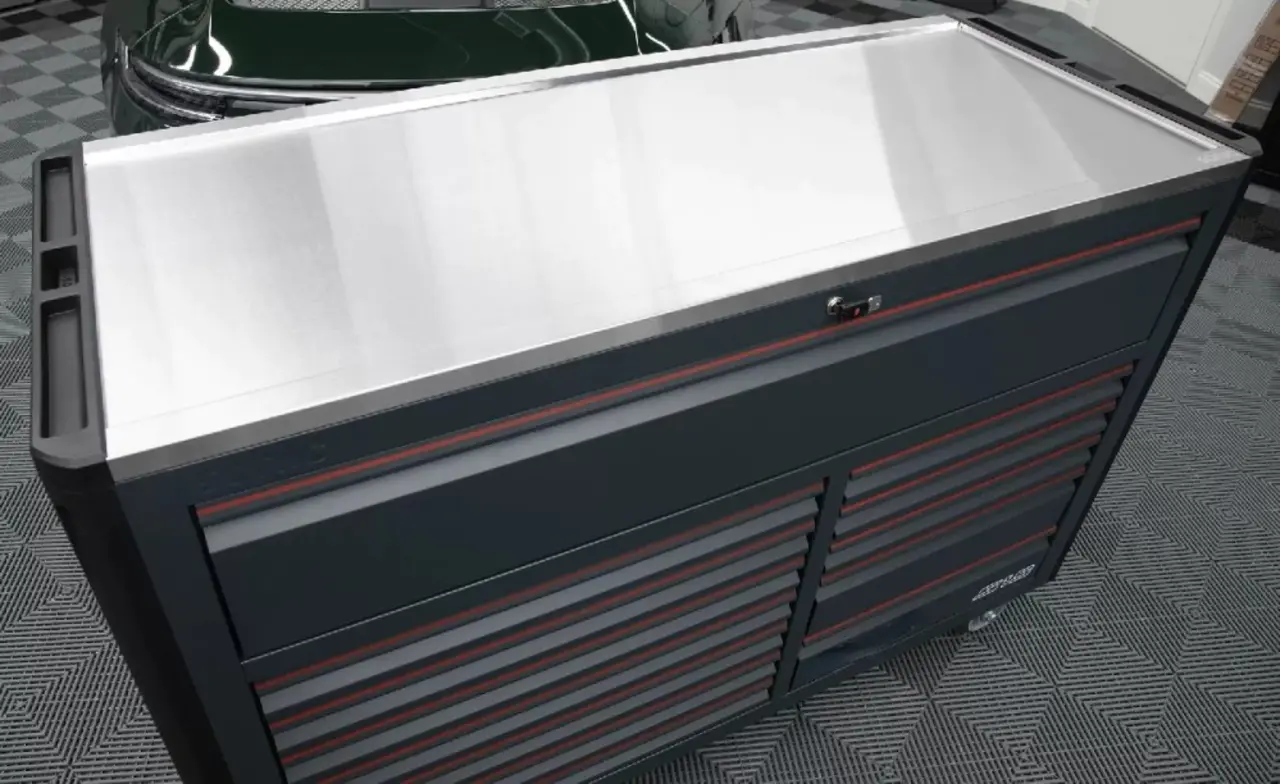 🔥Last day limited to 96 pieces only $89.99🔥Factory clearance mobile roller cab with 13 drawers