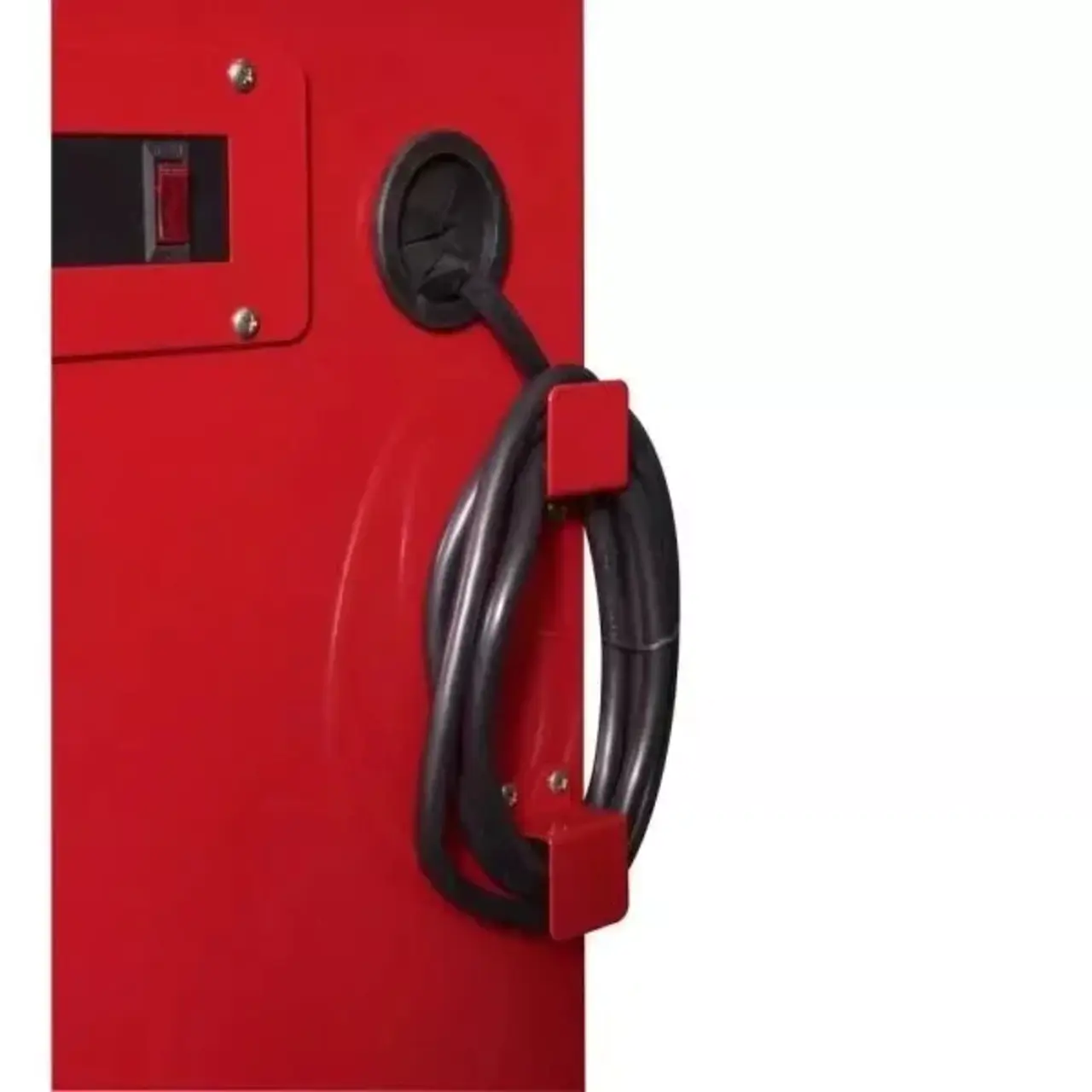 52 inches 24 inches wide. D 9 drawer bright red mobile workbench