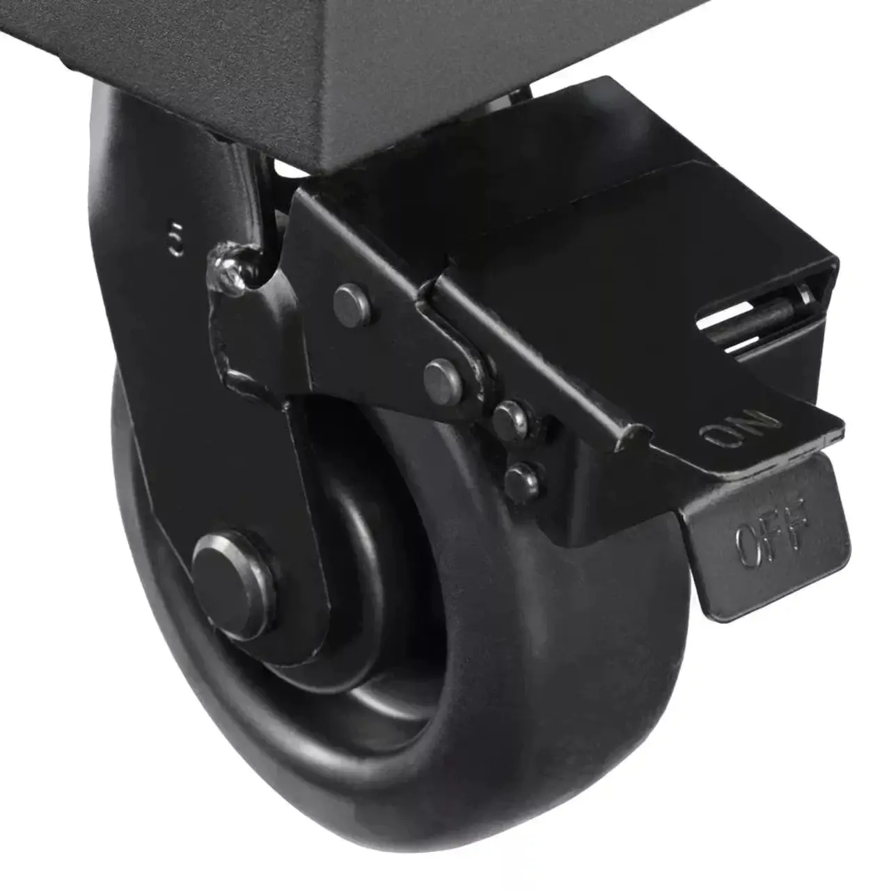 Heavy duty 72 in. W 18 Drawer Deep Tool Box Mobile Workbench in Matte Black with Adjustable Height Hardwood Top