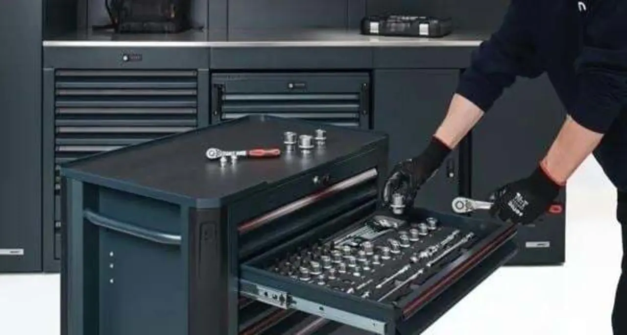 🔥Last day limited to 96 pieces only $89.99🔥Factory clearance mobile roller cab with 13 drawers