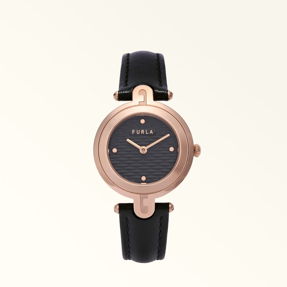 Furla Arch-Bar Round Case Watch