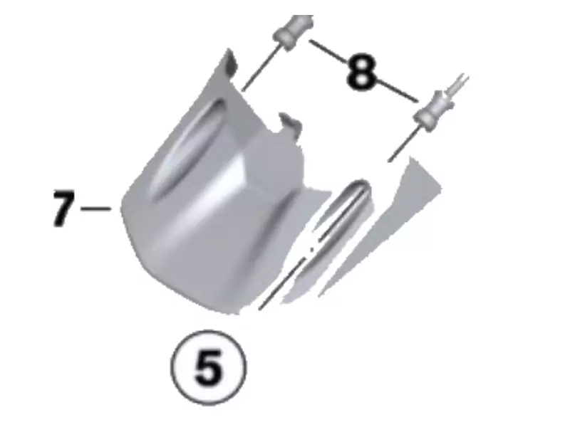 BMW Spoiler - R1250R