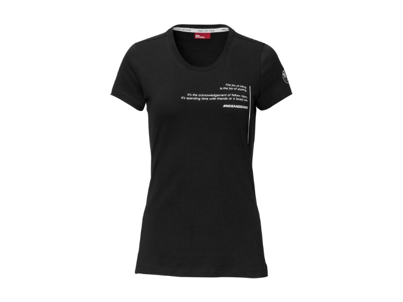 BMW T-Shirt Make Life A Ride Women