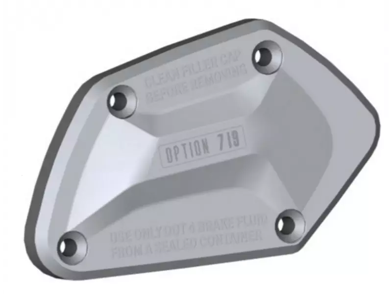 BMW Brake Fluid Cover (Shadow) - R1250GS/GSA [2020 -] - R1250R/RS [2018 - 2022] - R1250RT [2020 -]
