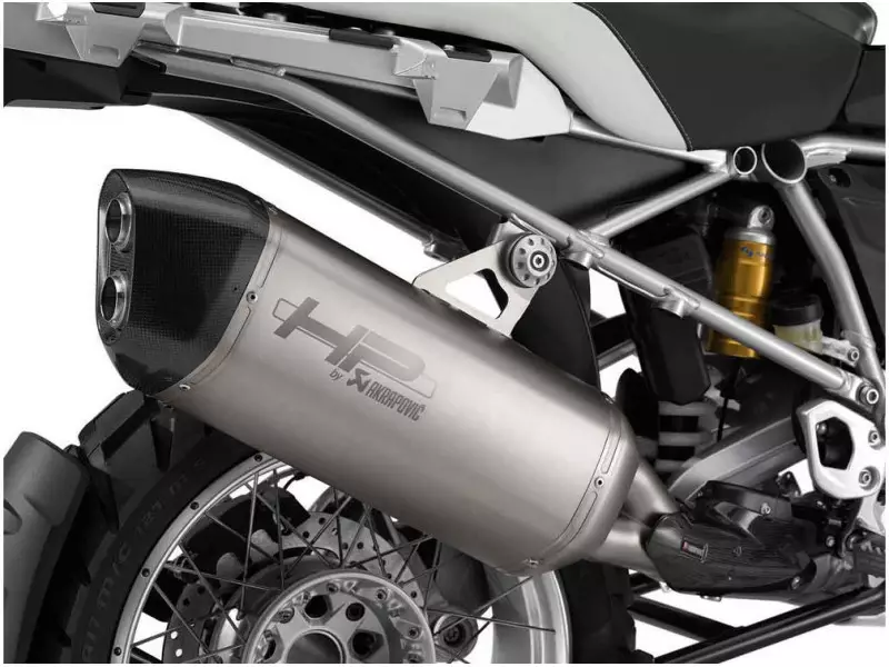 BMW HP Exhaust Pipe Silencer Sport AKRAPOVIC - R1200GS 2013 (K50) / R1200GS 2017 (K50) / R1200GS Adventure 2014 (K51)