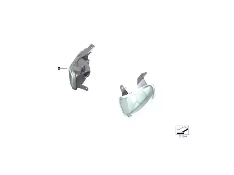 BMW Front Indicators (blinkers) Left Genuine - C600Sport / C650Sport (K18)