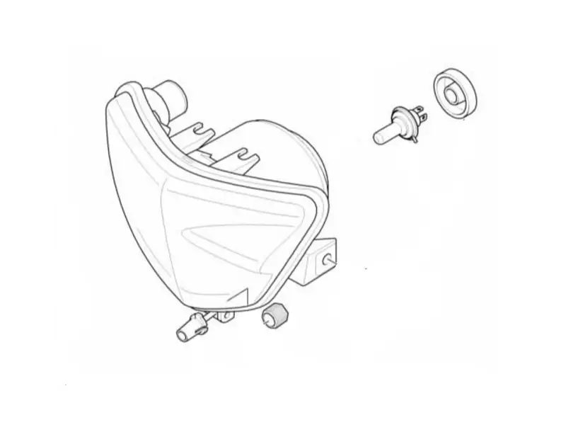 BMW Headlight Genuine - G450X