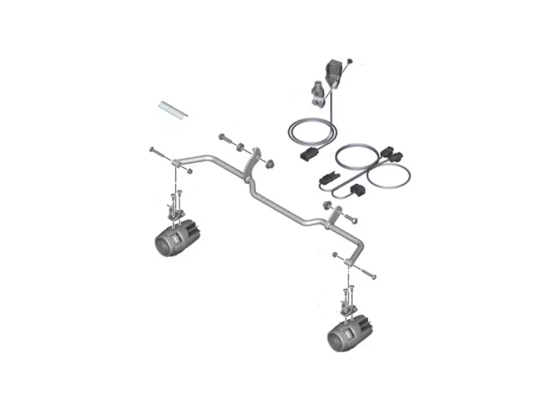 BMW Holder for an additional headlight - R1250R / R1250RS