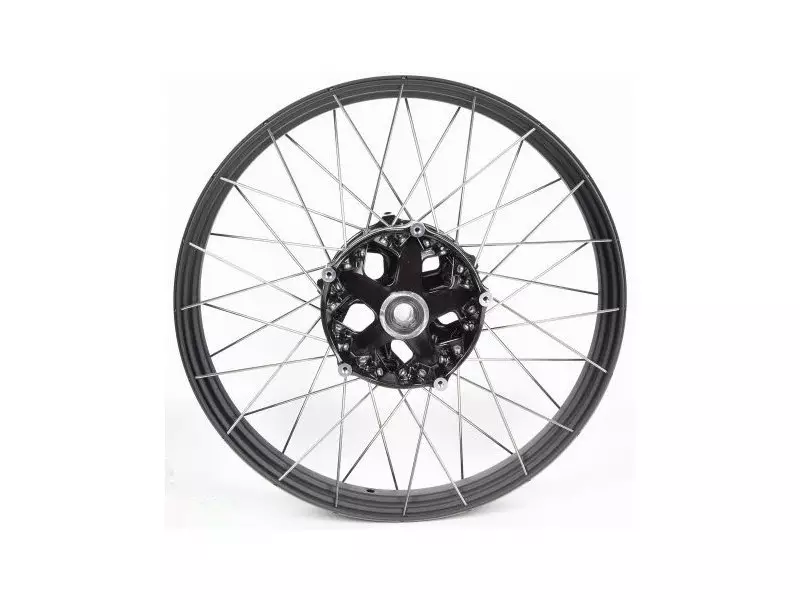 BMW Front wheel cross spoke rim Black - F850GS / F850GS Adventure