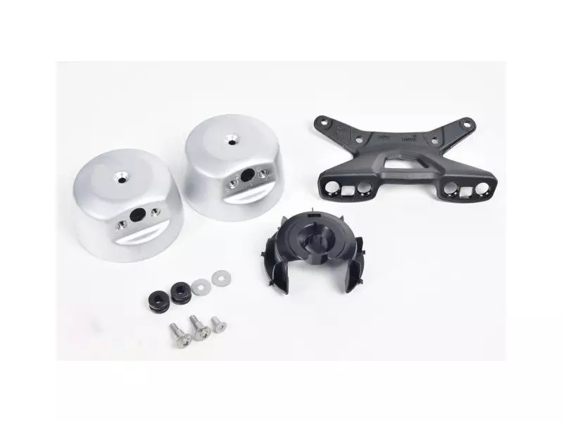 BMW Fixations Kit for Double Instruments Chrome - R NineT Pure / R NineT Scrambler