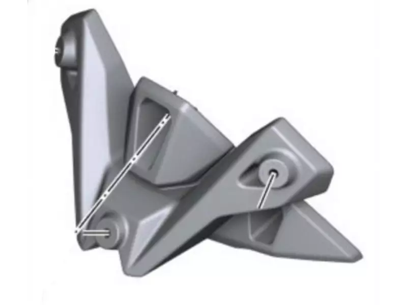 BMW Windshield support (alone) - S1000R K63